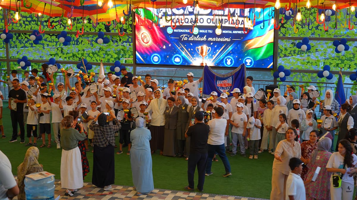Al-Jabr xalqaro maktabi Markaziy Osiyo olimpiadasiga mezbonlik qildi