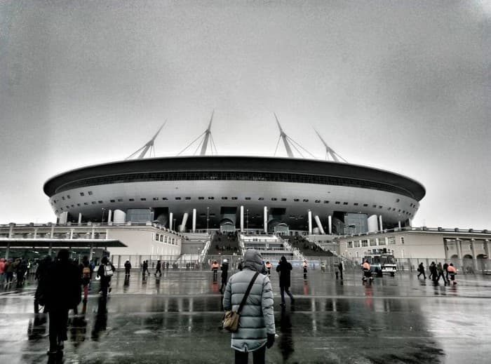 «Zenit-Arena»ga ilk tashrif