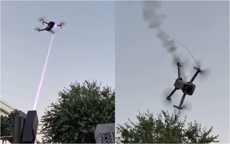 Young Uzbek engineer develops laser-based system for disabling drones