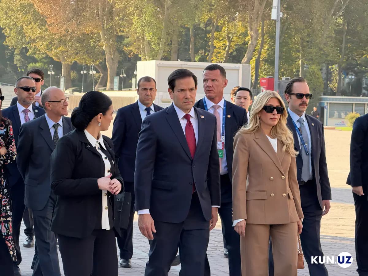 Marko Rubio: Registonda Oʻzbekiston tarixi va madaniyatining boyligi yaqqol namoyon