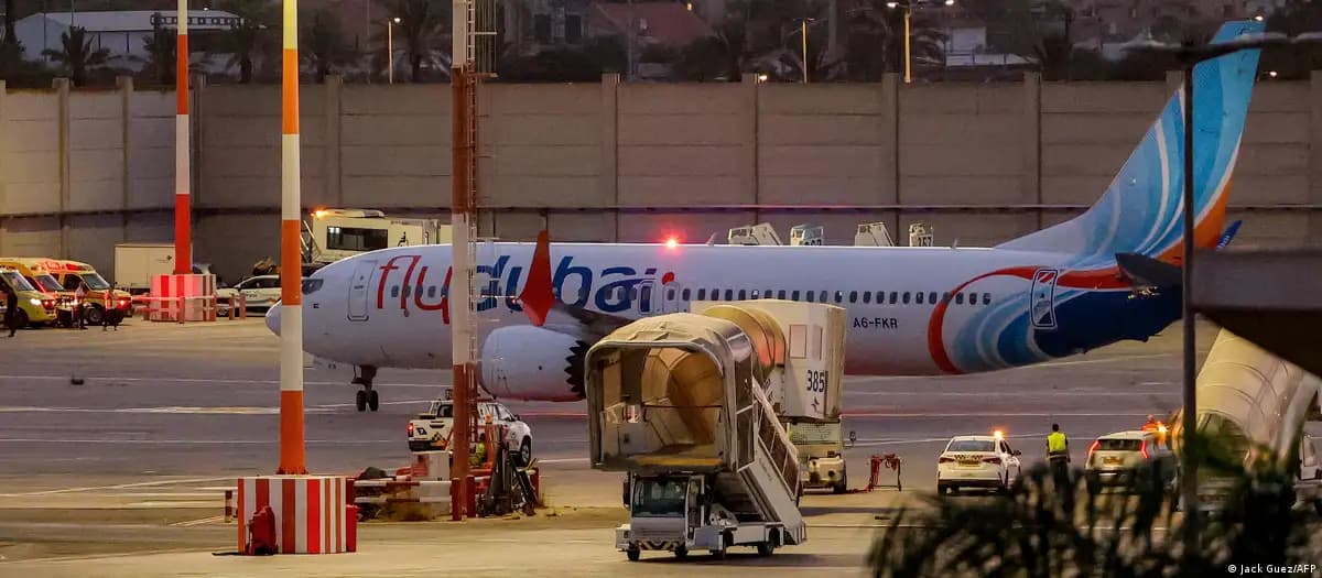 BAA prokuraturasi: Flydubai piloti samolyotni aeroport terminaliga urishni rejalashtirgan