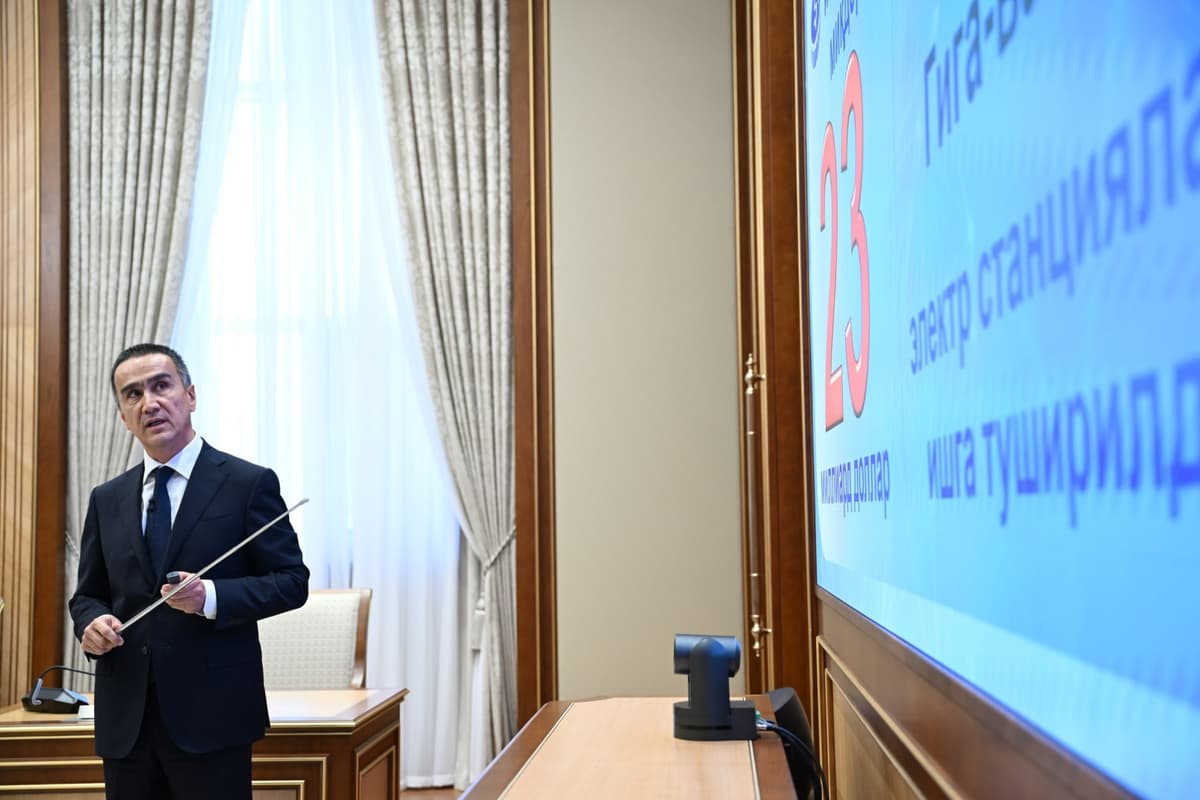 Yangi energetika vaziri prezidentga taqdimot qildi