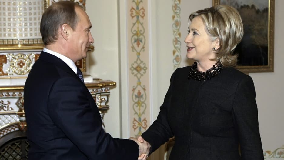 WikiLeaks: Hillari Klinton Putin haqida ijobiy fikrda