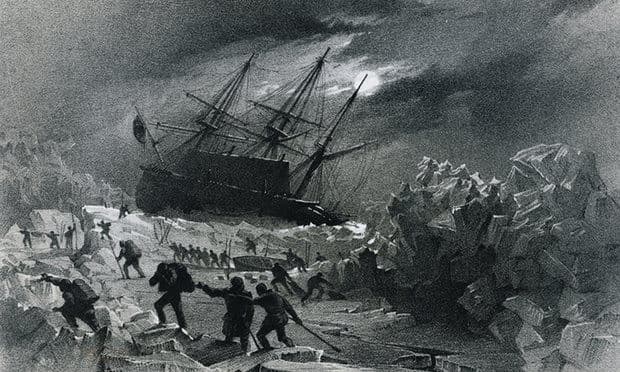 1845 yilda yo‘qolgan "Terror" kemasi topildi