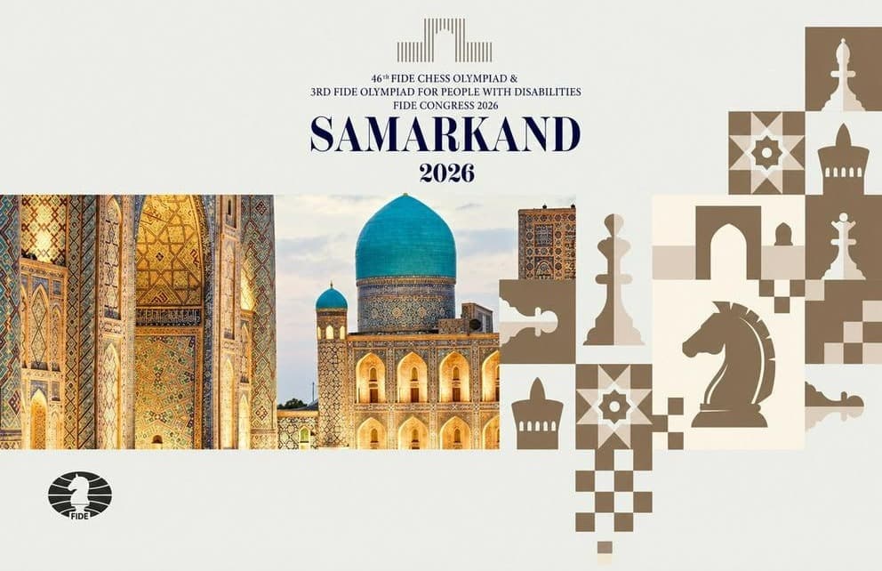 Samarqandda Butunjahon shaxmat olimpiadasi boshlanadi