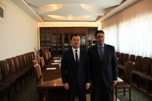 Адлия вазири Саудия Арабистони элчиси билан учрашув ўтказди