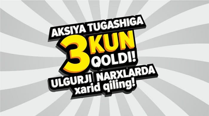 MEDIAPARK BOZORI: mahsulotlar ulgurji narxlarda