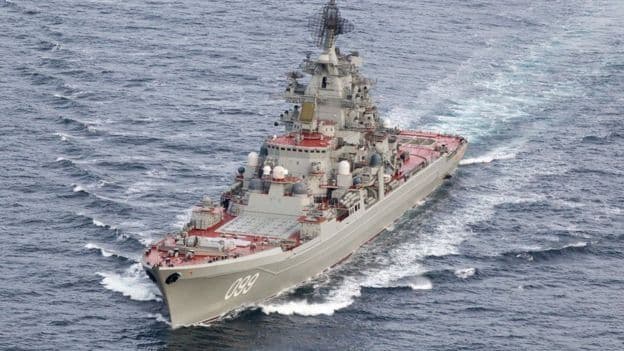 Norvegiya Rossiya Suriyaga yuborgan kemalar suratini oldi