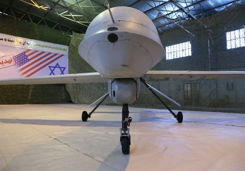 Eron AQShning ushlab olingan dronini namoyish qildi