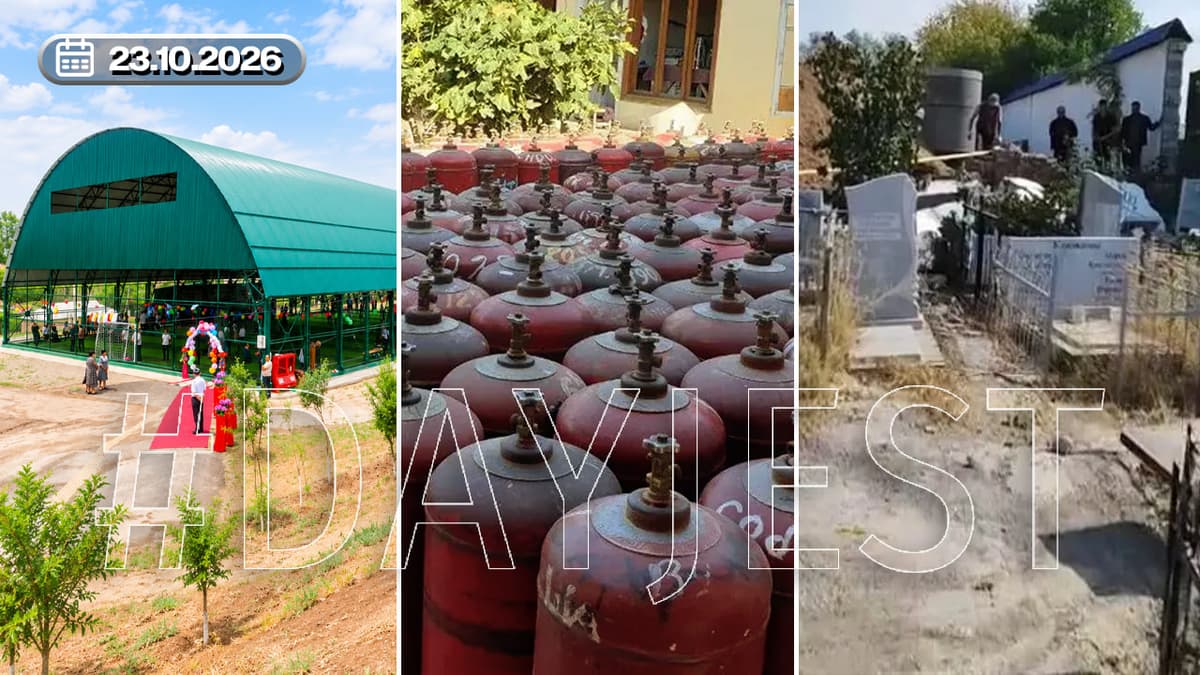 Quriliş sabab buzilgan qabrtoşlar va pora sifatida kompyuter olgan amaldor - mahalliy dayjest