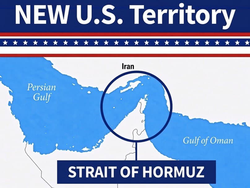 Tramp Ho‘rmuz bo‘g‘ozini AQSh hududi deb e’lon qildi