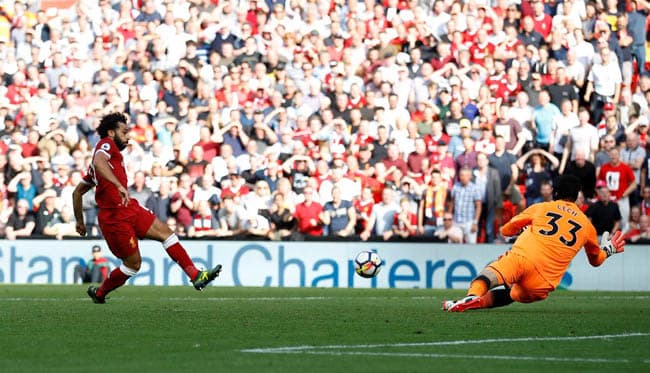 APL. "Liverpul" "Arsenal"ni yirik hisobda yengdi