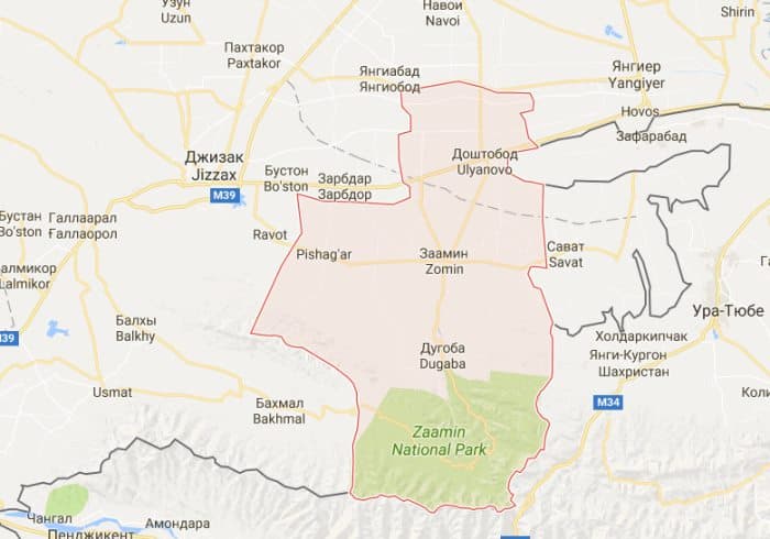 Zomin va Zarbdor tumanlari chegaralari o‘zgartirilmoqda