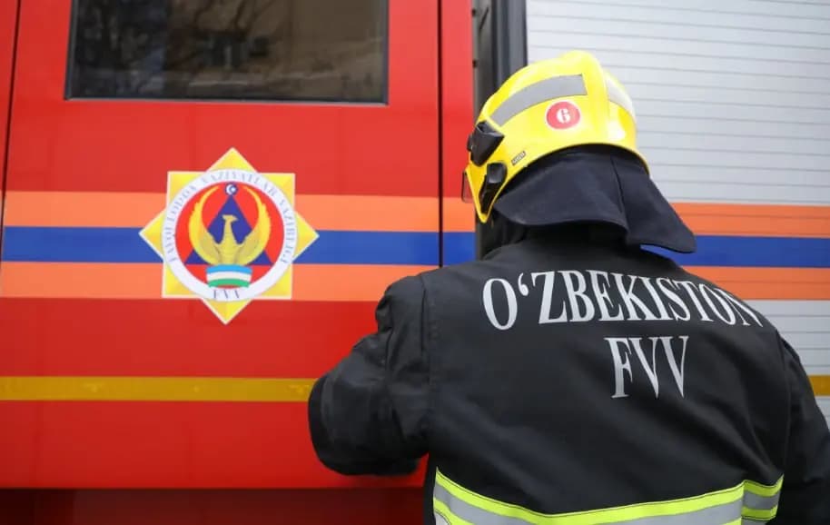 Тошкент вилоятида омбор ёниб кетди