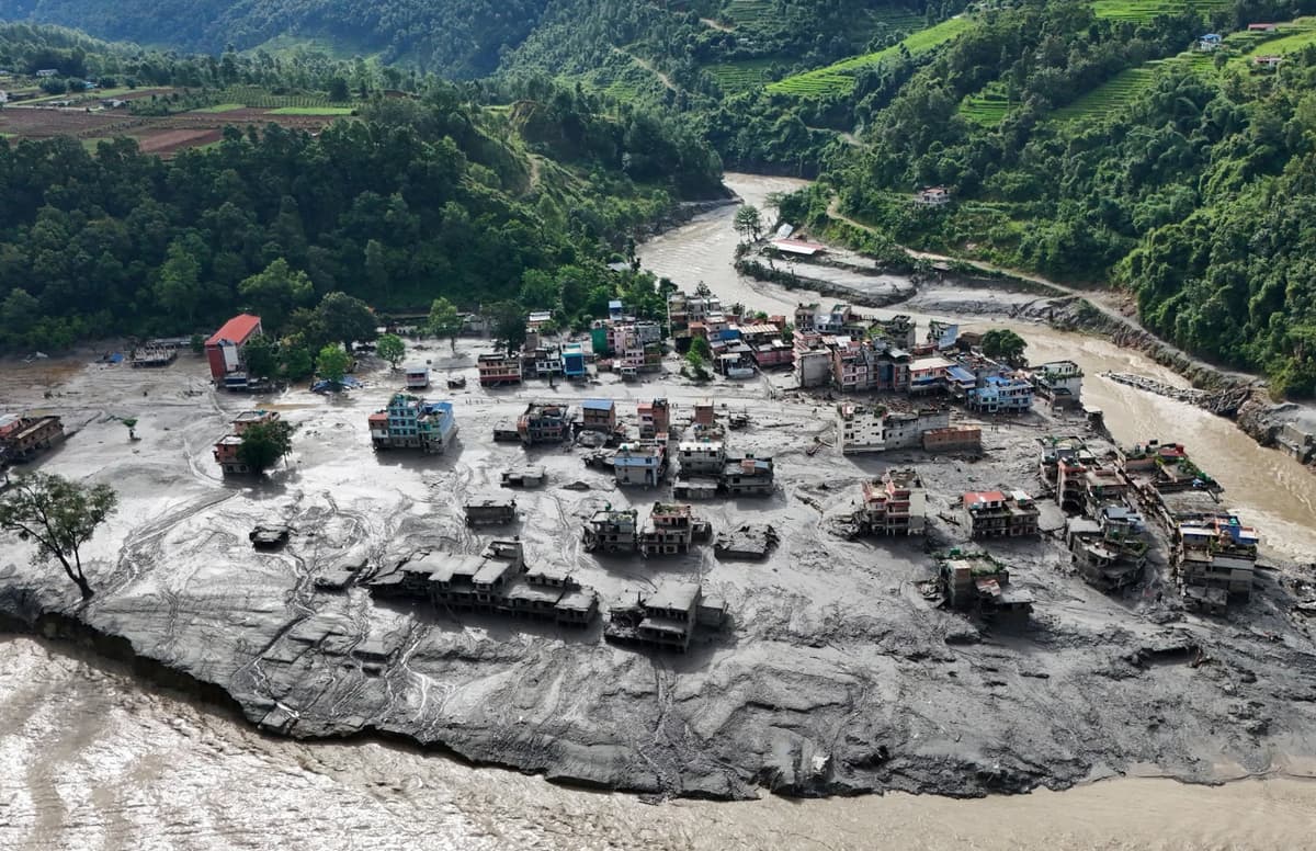 Nepaldagi suv toshqini qurbonlari orasida oʻzbekistonliklar yoʻq - elchixona