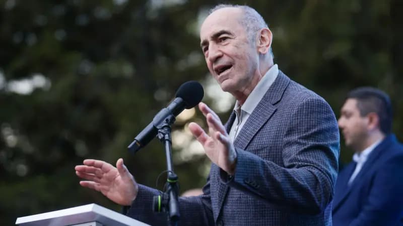 Арманистонда собиқ президент Роберт Кочарян қўлга олинди