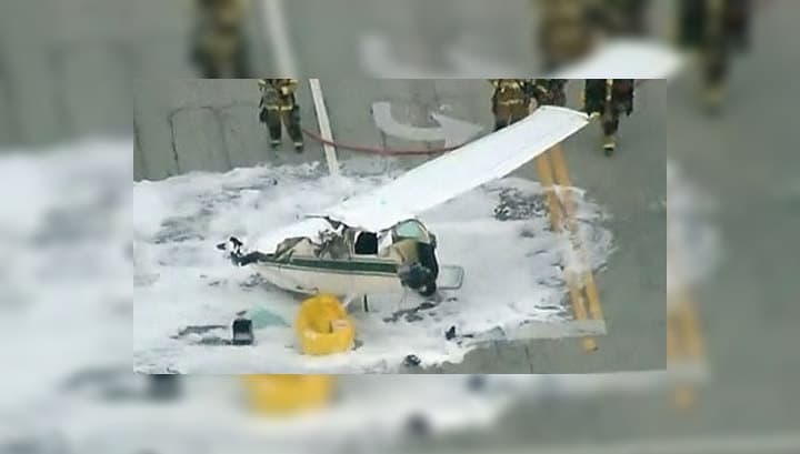 AQShda yengil samolyot qulashi oqibatida 4 kishi halok bo‘ldi