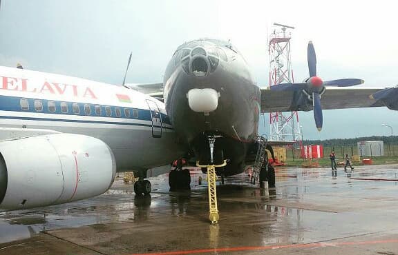 Minsk milliy aeroportida ikkita samolyot to‘qnashib ketdi