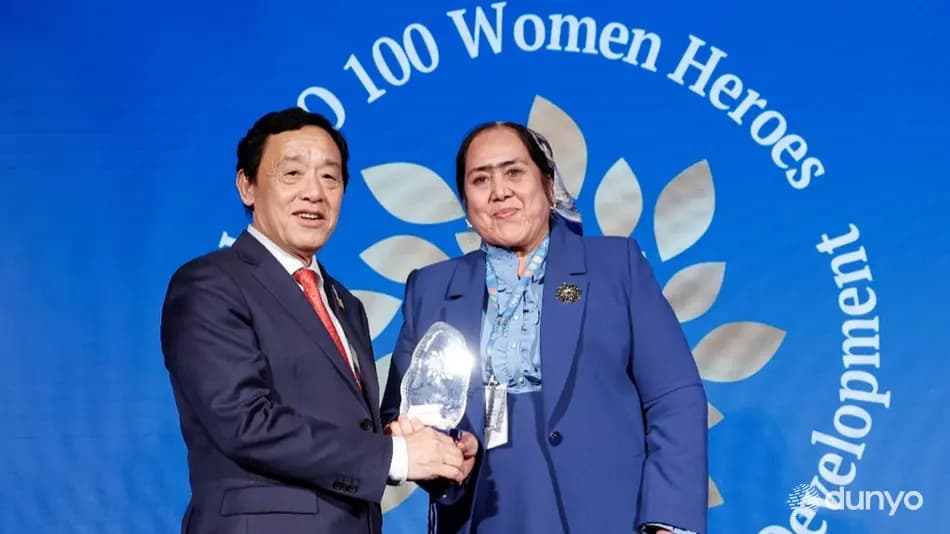 «Quva anori» rahbari jahonning «100 qahramon ayoli» qatoriga kirdi