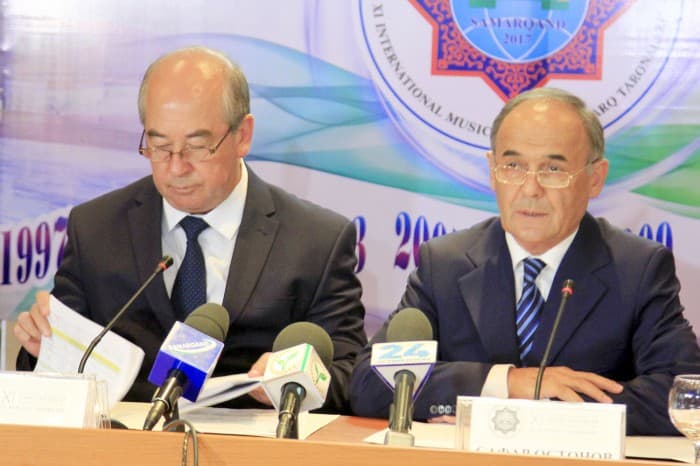 «Sharq taronalari» XI xalqaro musiqa festivaliga bag‘ishlangan matbuot anjumani o‘tkazildi