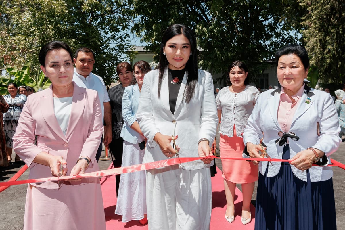 Chiroqchida tadbirkor ayollarni qoʻllab-quvvatlash markazi ochildi