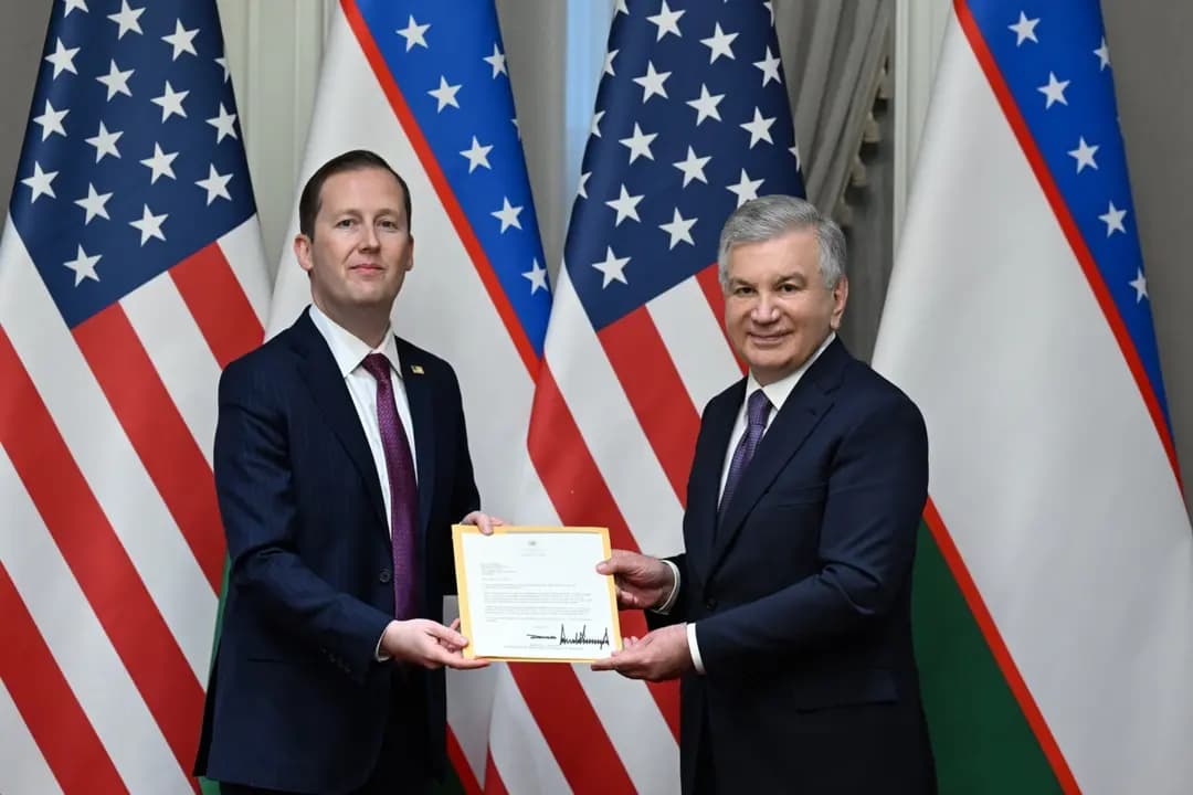 President Mirziyoyev receives US Special Envoy for South and Central Asia