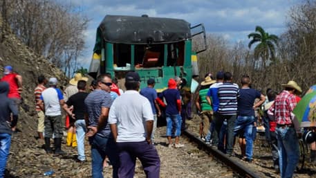 Kubadagi temir yo‘l falokatida 5 kishi halok bo‘ldi
