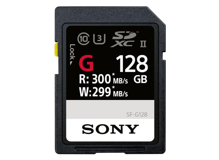 Sony dunyodagi eng tezkor xotira kartalarini namoyish qildi