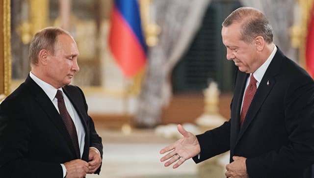 Putin va Erdo‘g‘an Turkiyaning Suriya bo‘yicha pozitsiyasini muhokama qilishdi