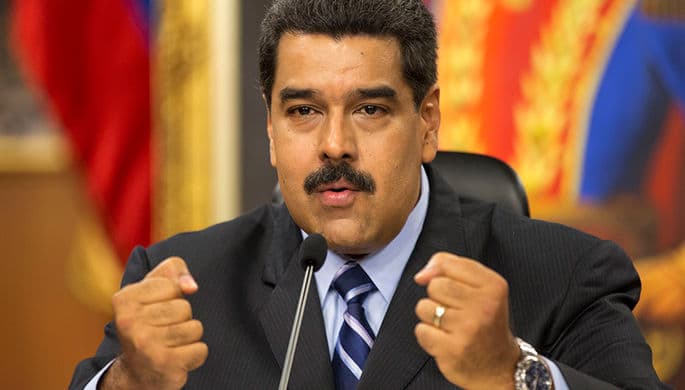 Maduro Trampdan minnatdor