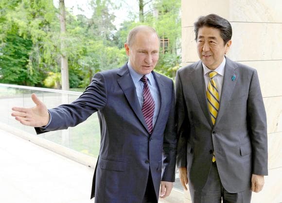 OAV: Abe Putinga 8 punktdan iborat iqtisodiy hamkorlik rejasini taklif qildi