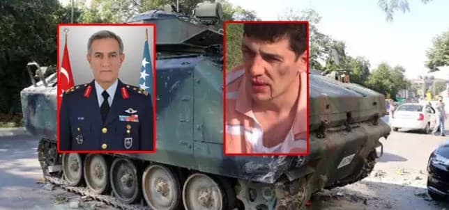 OAV: Turkiyadagi davlat to‘ntarishiga HHK sobiq qo‘mondoni rahbarlik qilgani ehtimol