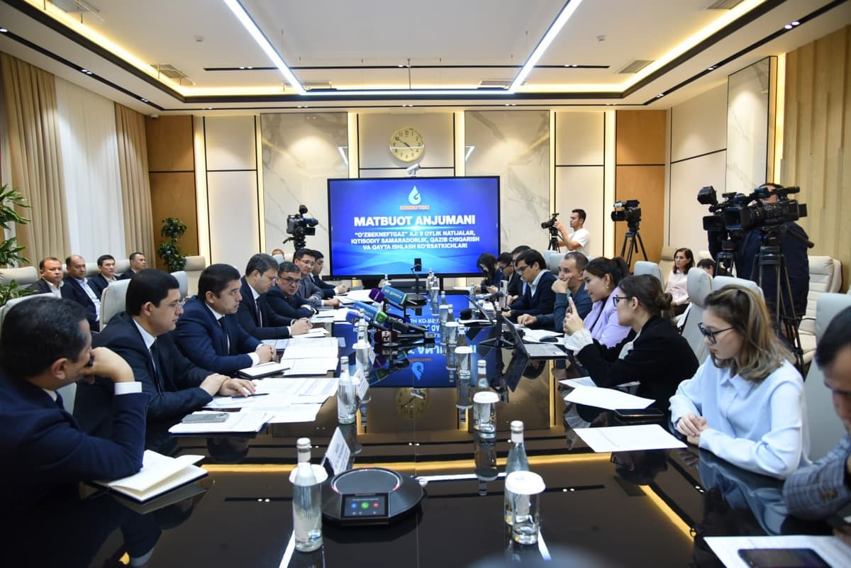 Uzbekneftegaz aims to restore daily gas output to 65 million cubic meters by year-end