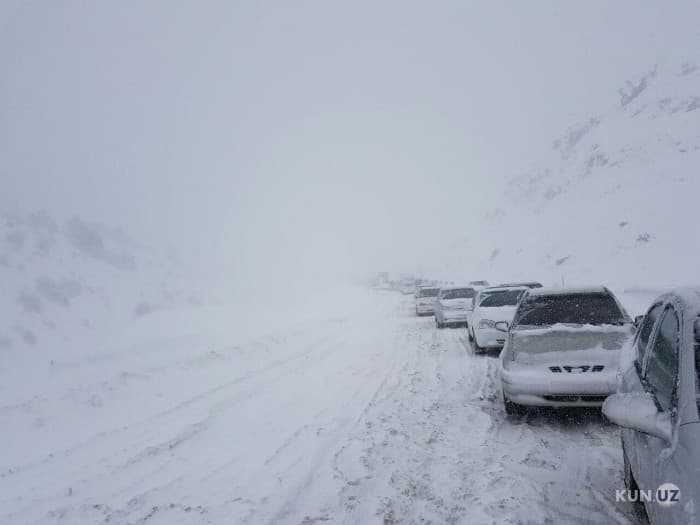 “Qamchiq” dovonida avtotransport vositalarining harakati yo‘lga qo‘yildi