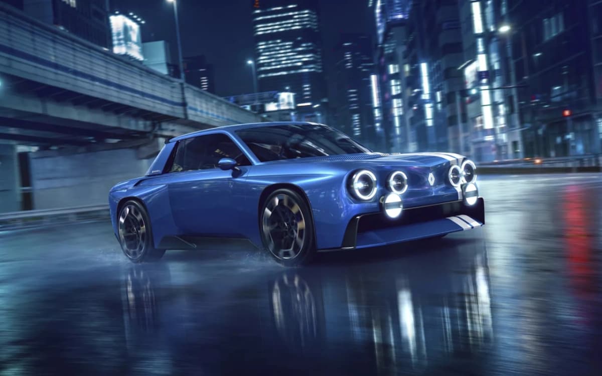 Renault retro uslubdagi yangi sport kupeni namoyish etdi