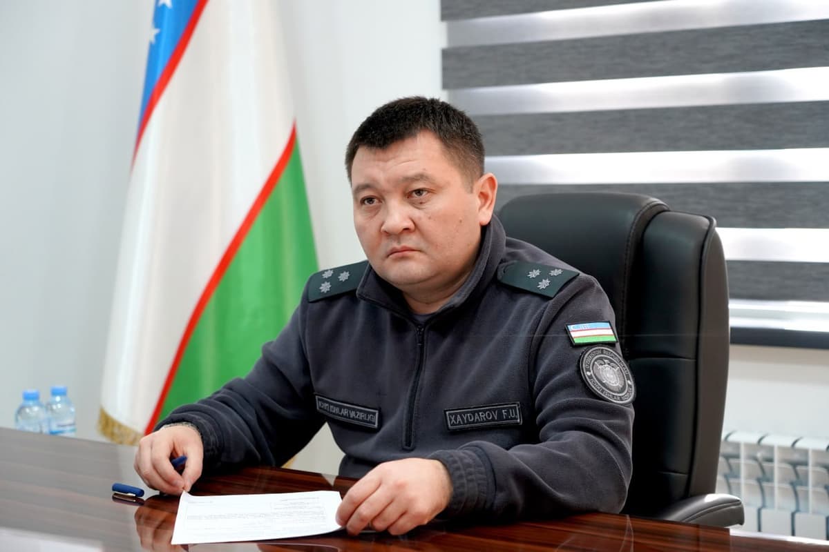 Syrdarya regional Interior Department chief reportedly dismissed