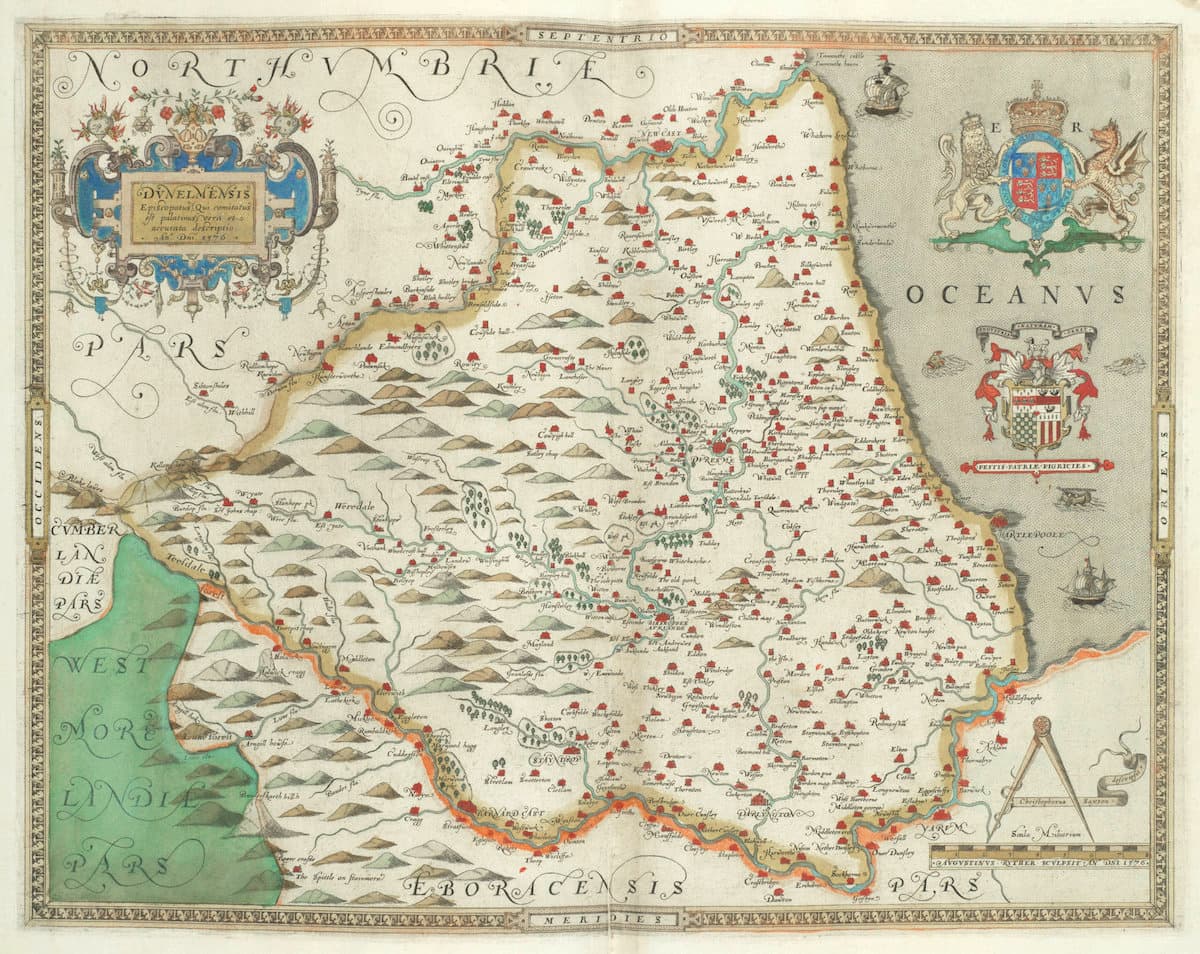 Angliya va Uelsning ilk geografik atlasi 140 ming dollarga sotildi