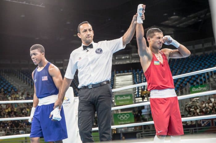 Rio-2016. Fazliddin G‘oibnazarov amerikalik raqibini yengib, yarim finalga chiqdi