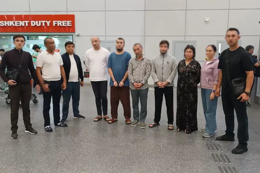 Six Uzbek nationals extradited from UAE following Interpol cooperation