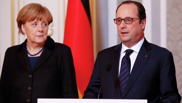 Merkel, Olland va Putin Istanbuldagi terakt munosabati bilan hamdardlik bildirdi