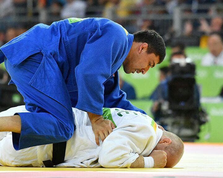 Rio-2016, dzyudo. Sherali Jo‘rayev shvetsiyalik Markus Nimanga "ippon" bahosi bilan yutqazdi