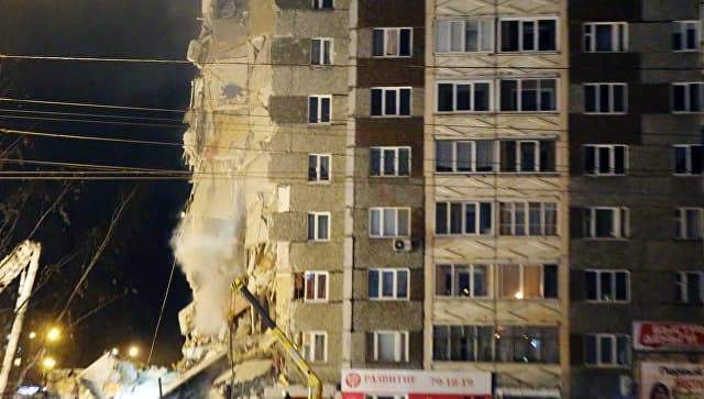 Ijyevskdagi uy qulashi oqibatida halok bo‘lganlar soni ortdi