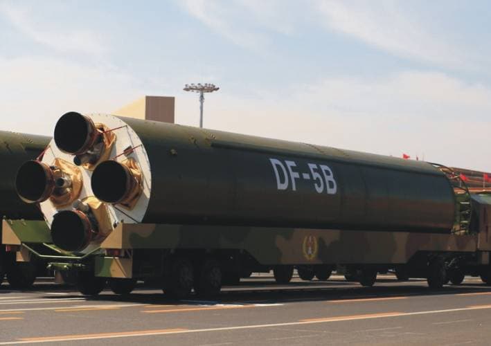 Xitoy 10ta jangovar blokka ega ballistik raketani sinovdan o‘tkazdi