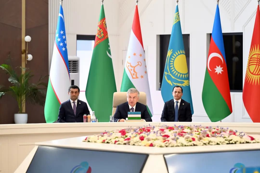 President Mirziyoyev calls for stronger cooperation across Central Asia, Azerbaijan and Afghanistan