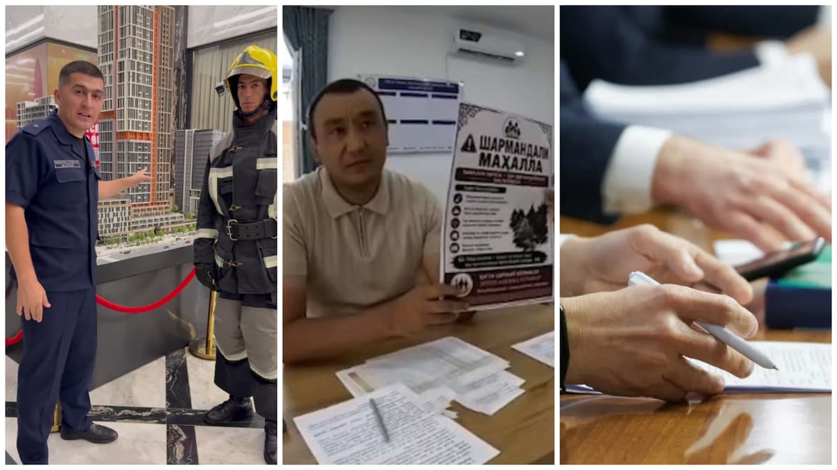 “Sharmandali mahalla” tashabbuskori va Toshkentdagi eng baland binoga chiqish rekordi - mahalliy dayjest