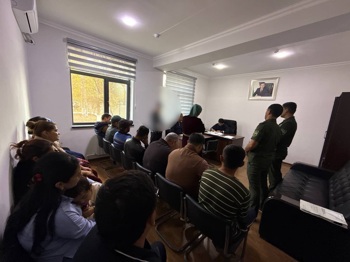 Aliment qarzini toʻlamagan 26 kishi bir vaqtda qamoqqa olindi