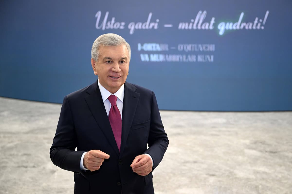 «Тақдиримизни фақат муаллим ҳал қилади» — президент