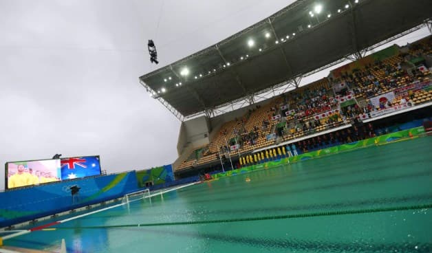 Olimpiada tashkilotchilari suv havzalarida suvning yashil rangga kirishi sababini ma'lum qilishdi