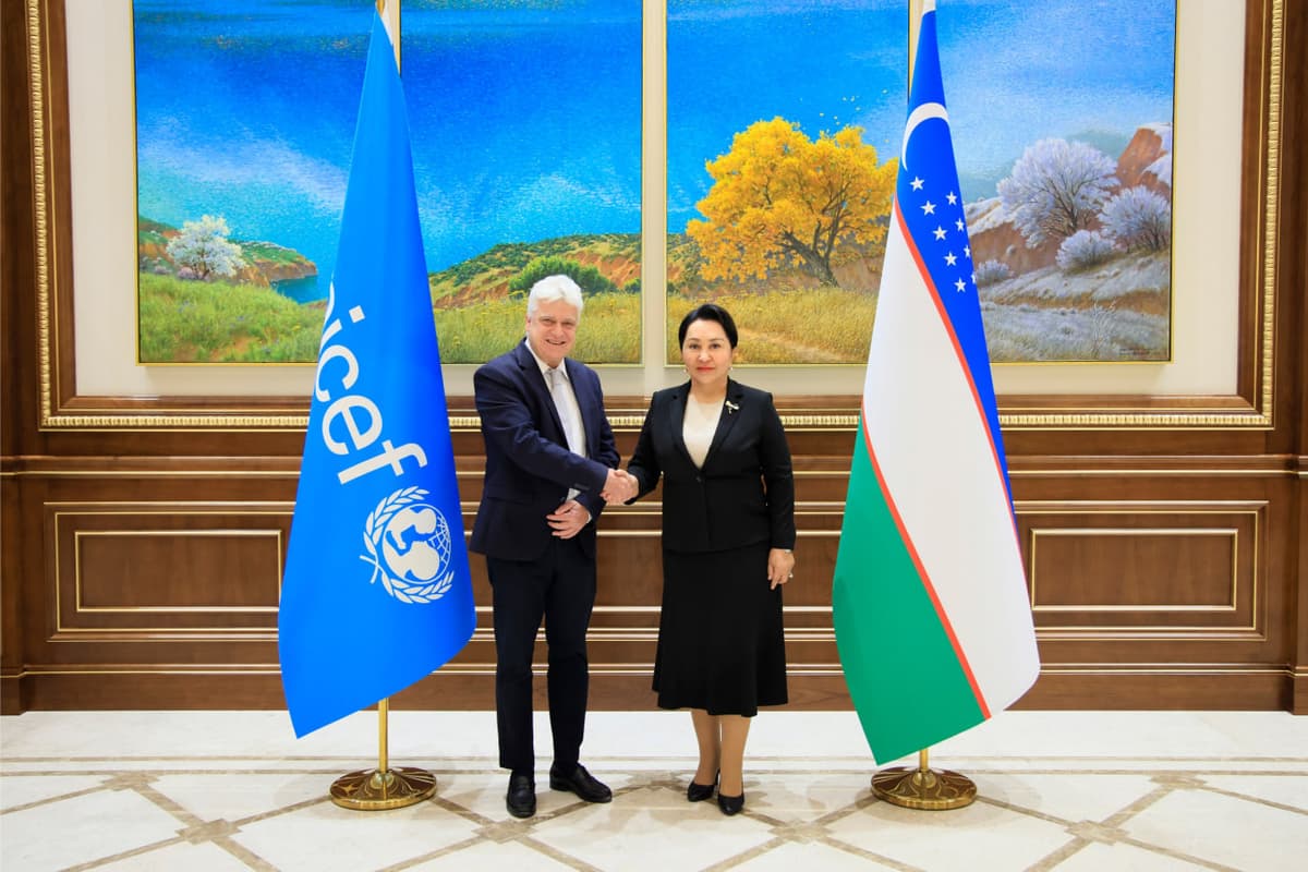 Uzbekistan and UNICEF seek to improve services for children with disabilities