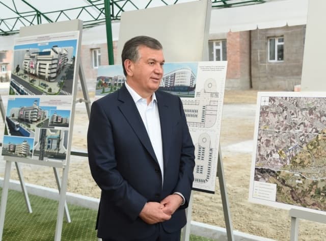 Shavkat Mirziyoyev Sergeli tumaniga bordi